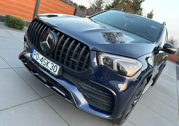 Mercedes-Benz GLE cena 364900 przebieg: 58500, rok produkcji 2020 z Konin małe 172